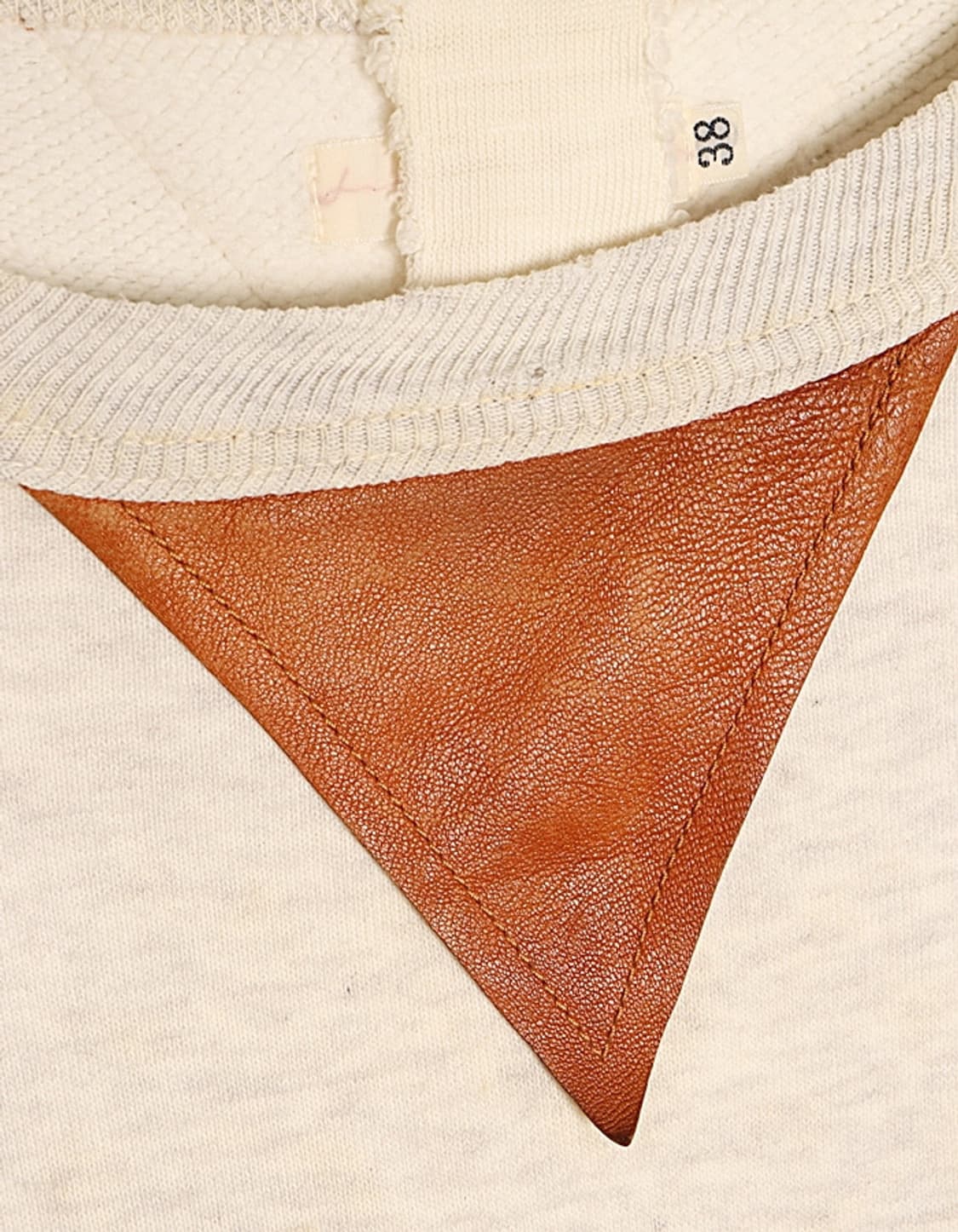 FULLCOUNT Leather Gusset Sweat Shirts 상품이미지3