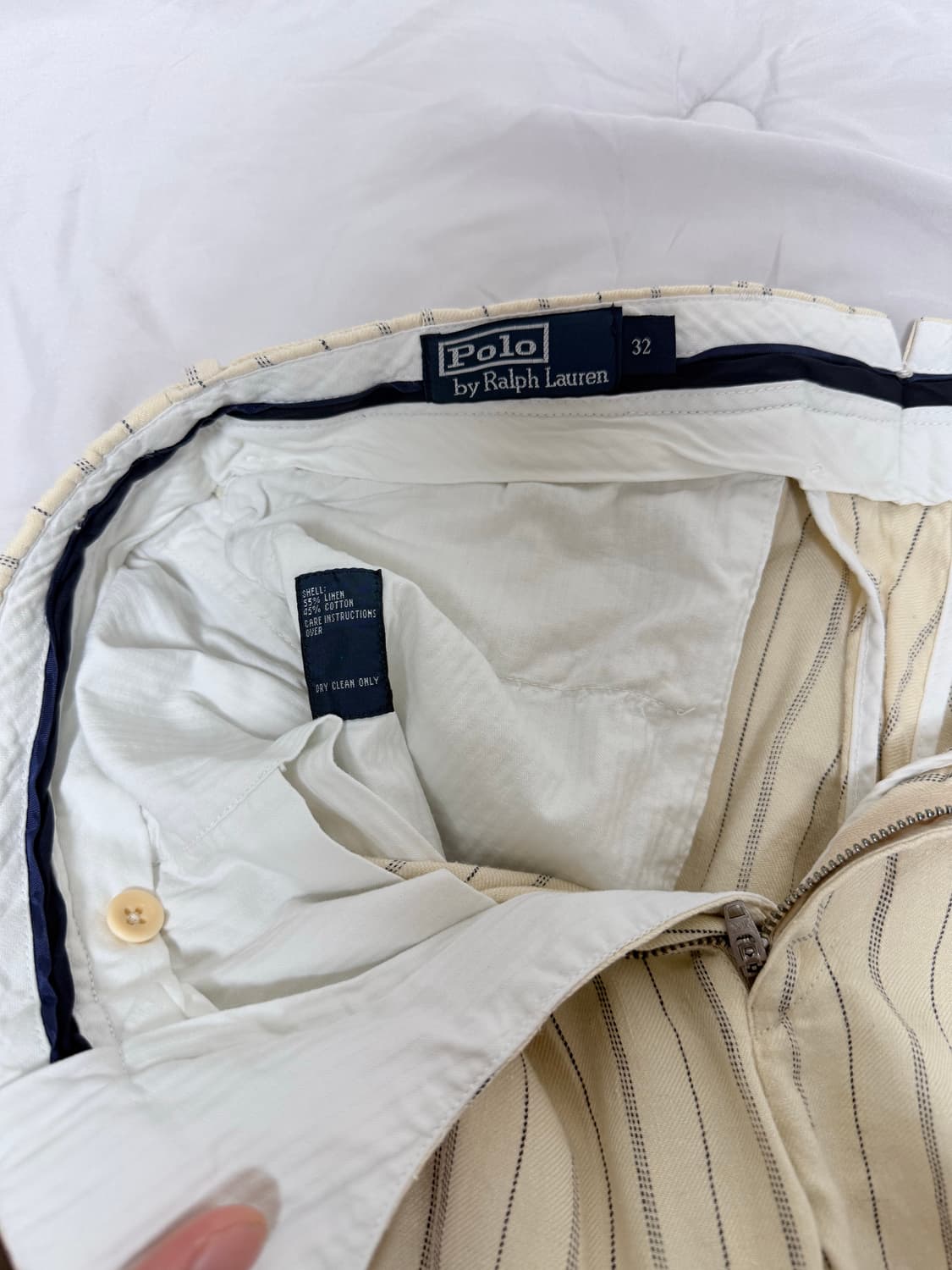 랄프로렌 이탈리아 린넨코튼 트라우저 상품이미지5