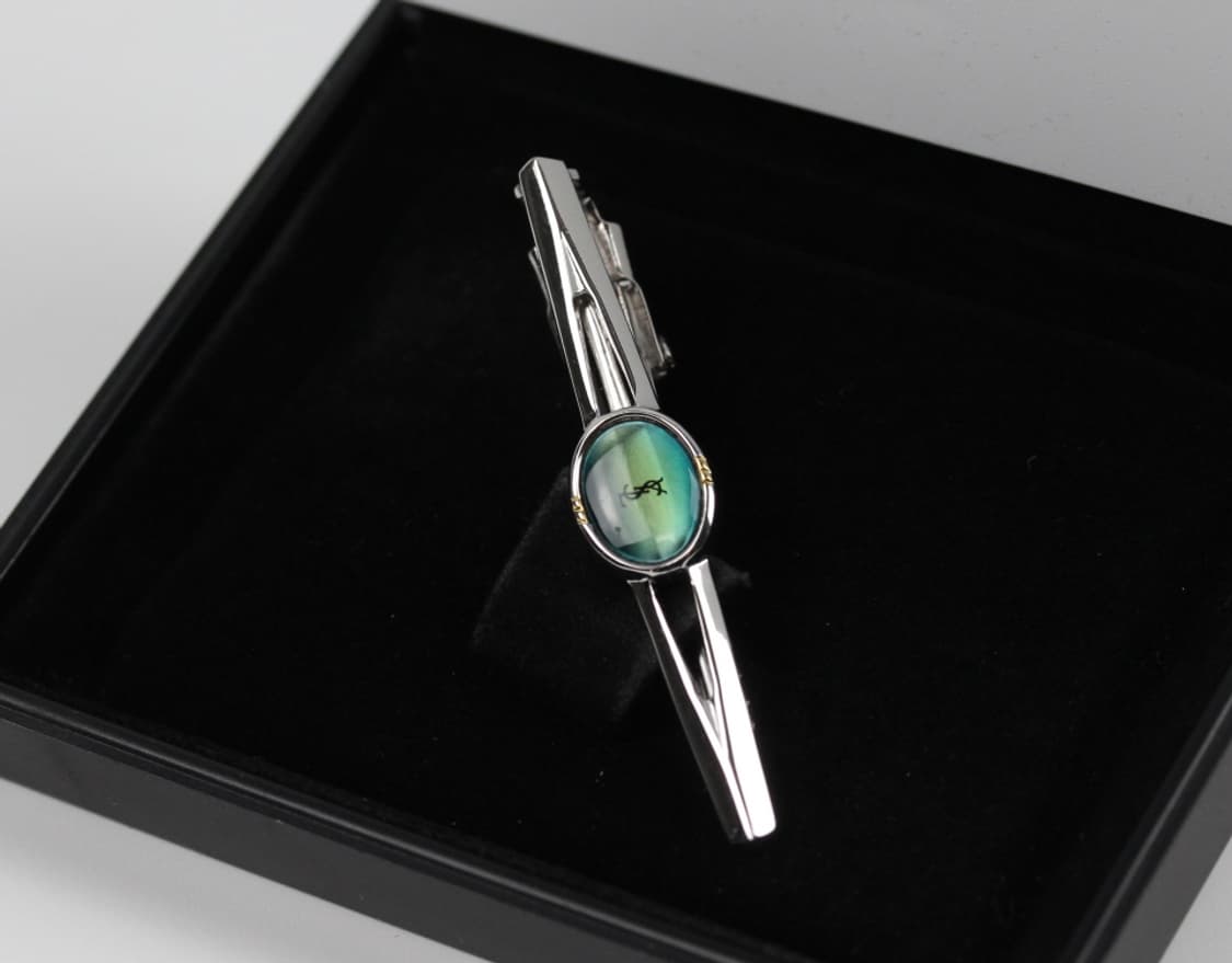 입생로랑 A등급 5.1cm 남자 명품 넥타이핀 상품이미지1