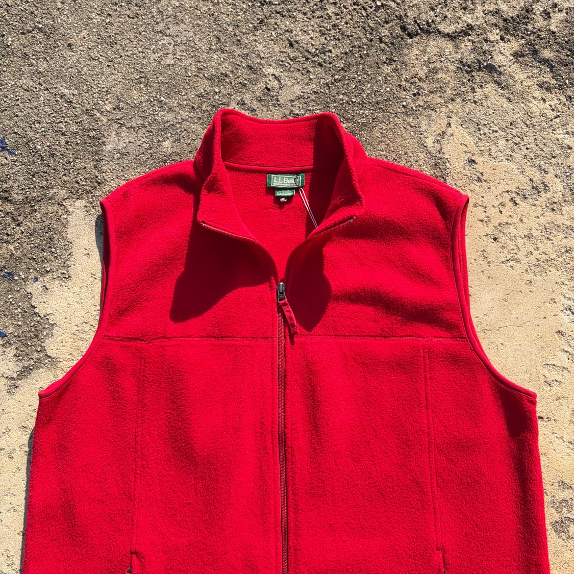 엘엘빈 빈티지 폴라텍 플리스 베스트 XL 상품이미지5