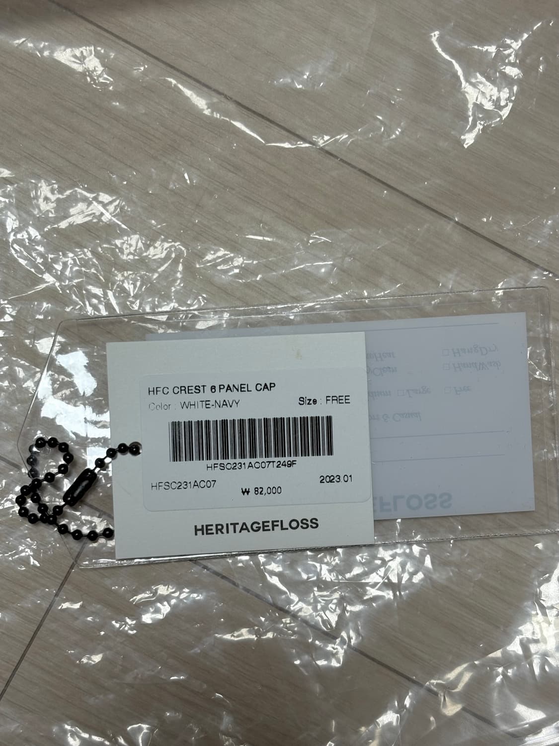 헤리티지플로스 6PANEL CAP 상품이미지5