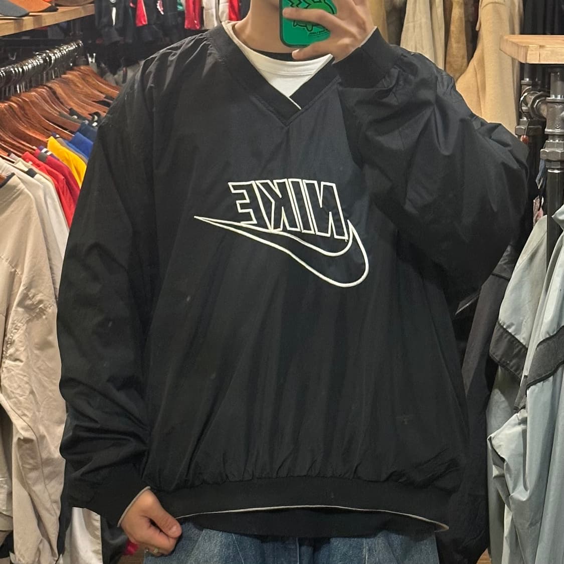 [HI] 나이키 올드스쿨 웜업 블랙 상품이미지1