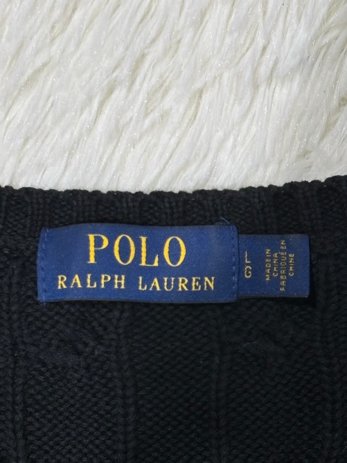 폴로랄프로렌 레드포니 블랙 케이블 니트 상품이미지6