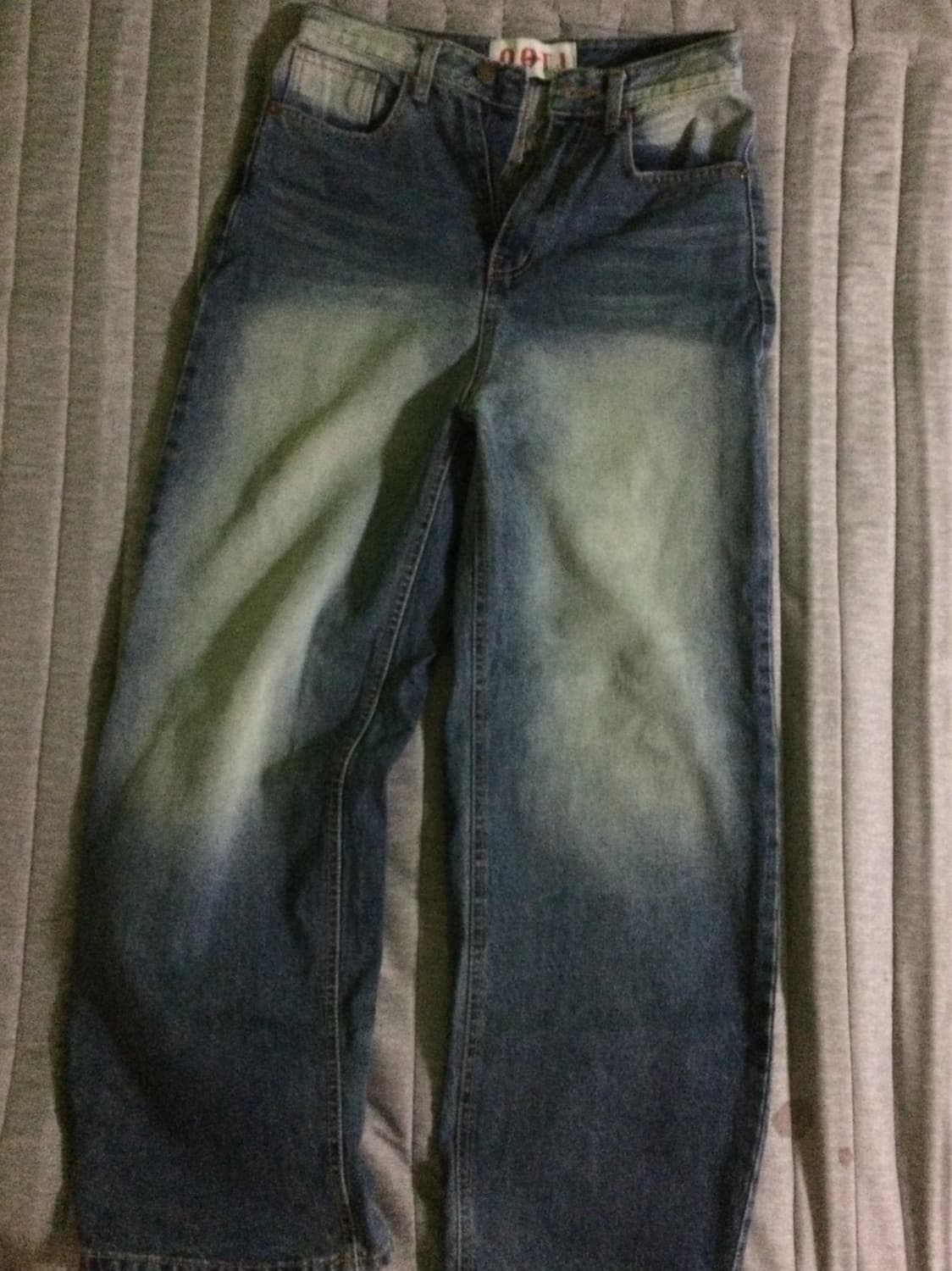 OOTJ 워싱 데님 청바지 상품이미지1