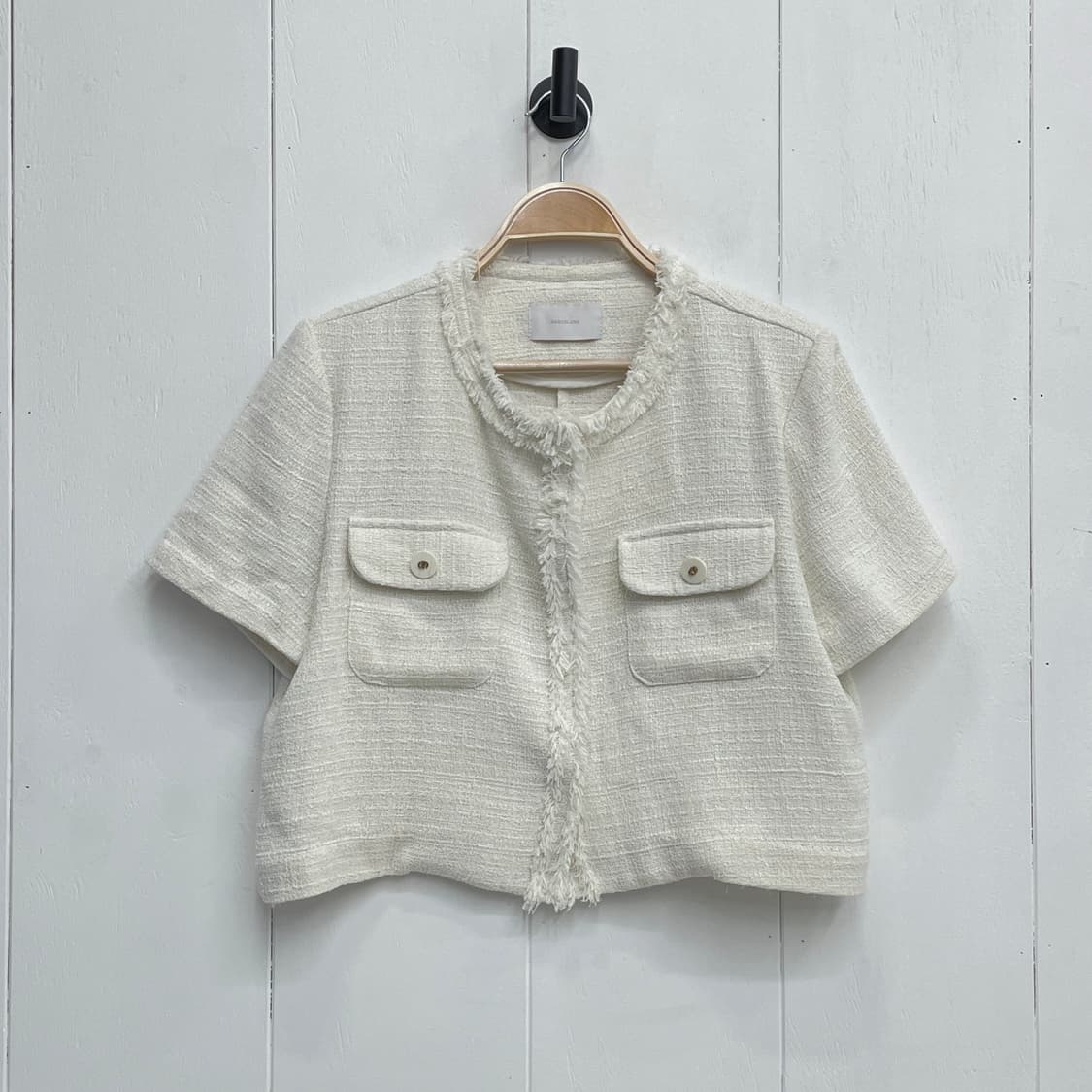 바르셀로나 반팔 트위드 자켓 상품이미지3