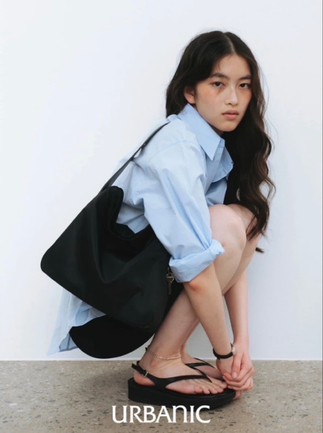 얼바닉 나일론 호보백  상품이미지1