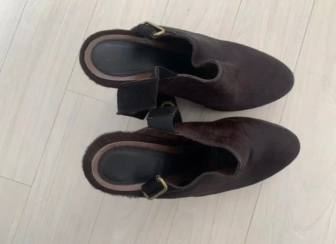 MARNI 마르니 웻지 부티(조랑말털) 상품이미지5