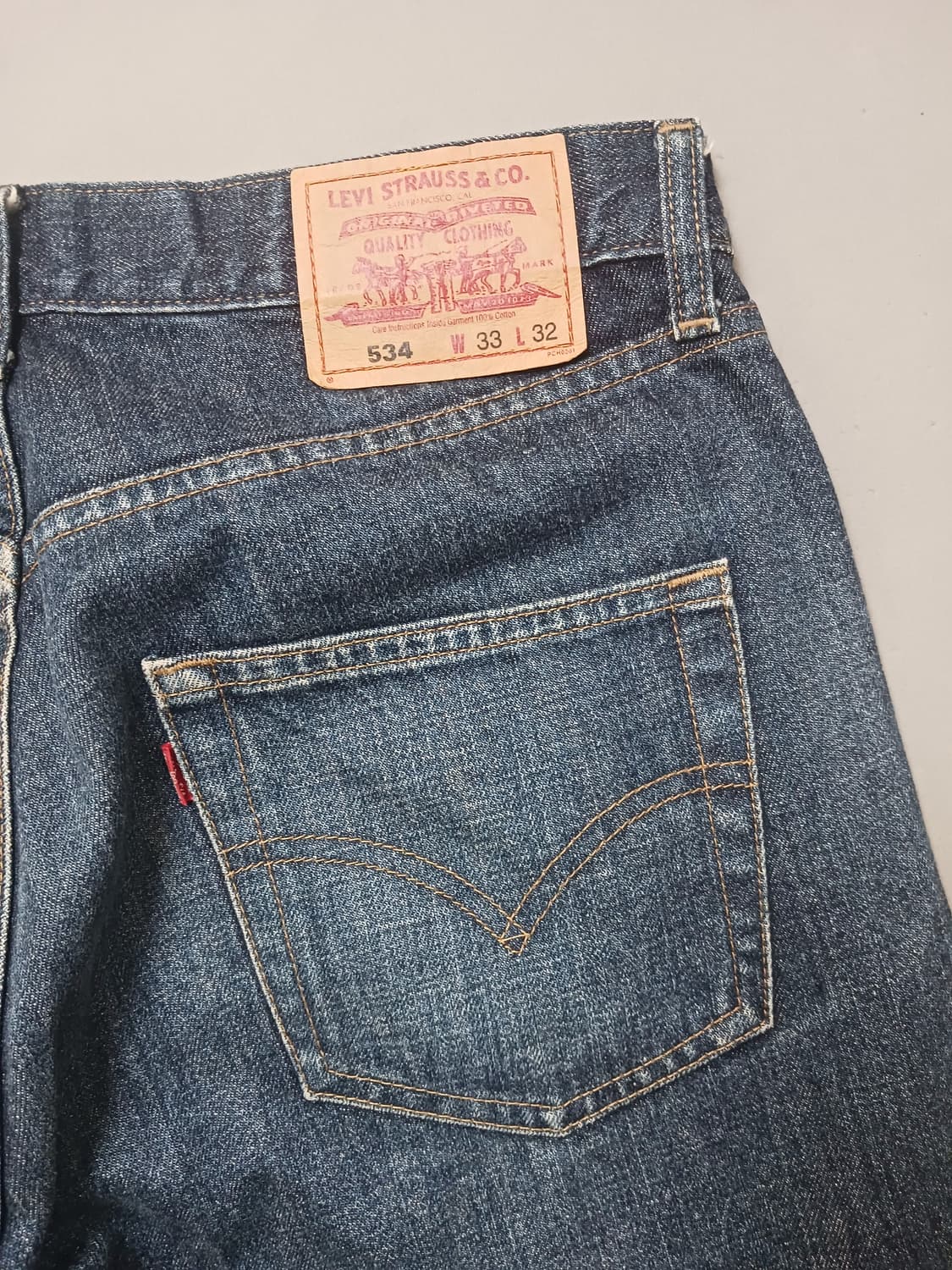 [33] 리바이스 534 00s 릴렉스드 스트레이트진 청바지 상품이미지9