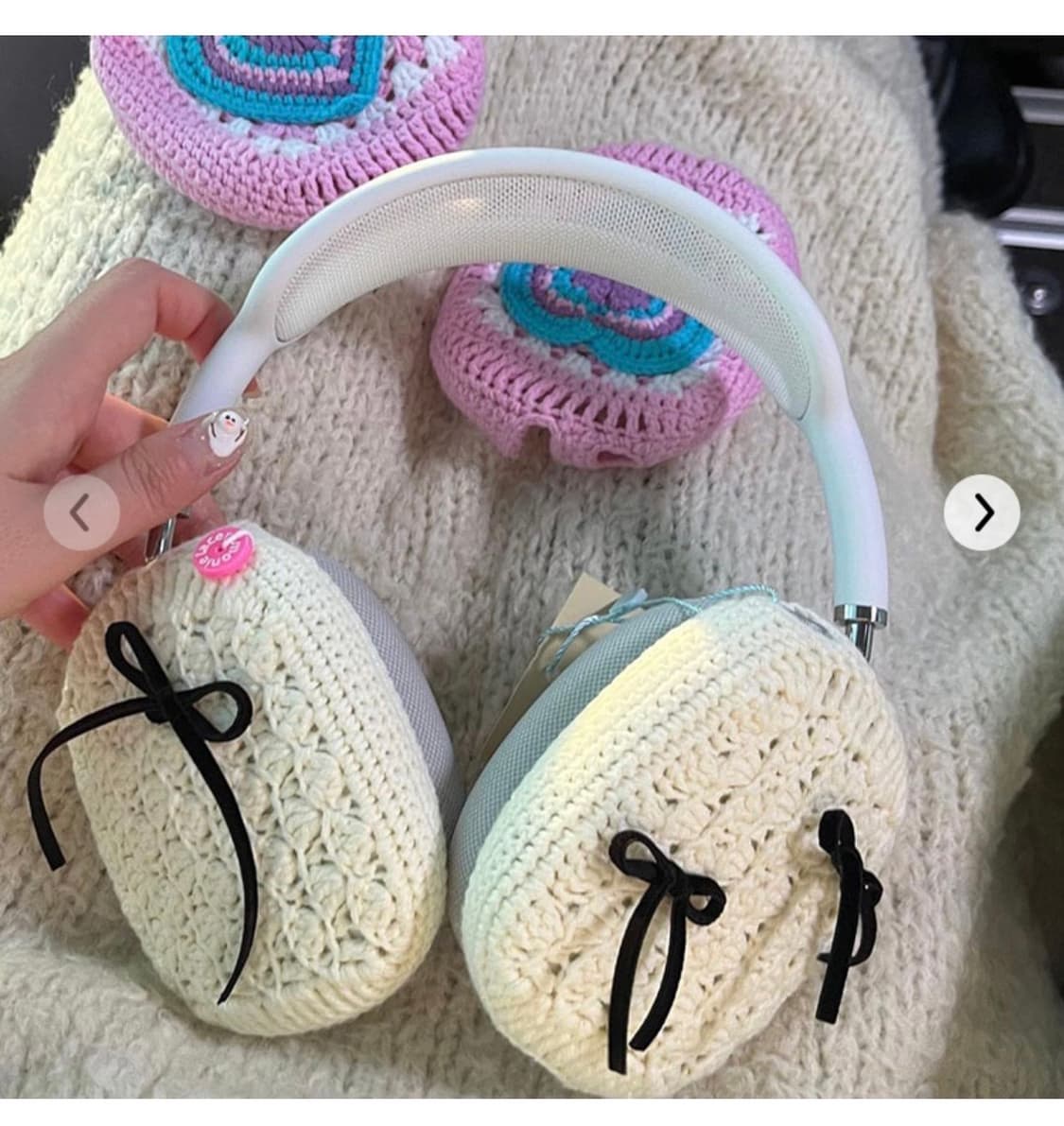 [라세레모니] 에어팟 맥스 케이스 리본 상품이미지1