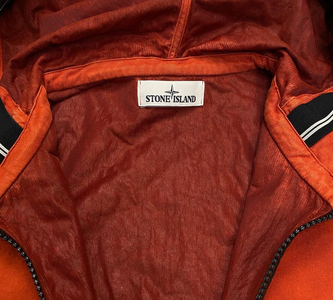 스톤아일랜드 파워오렌지 나일론 후드자켓 상품이미지3