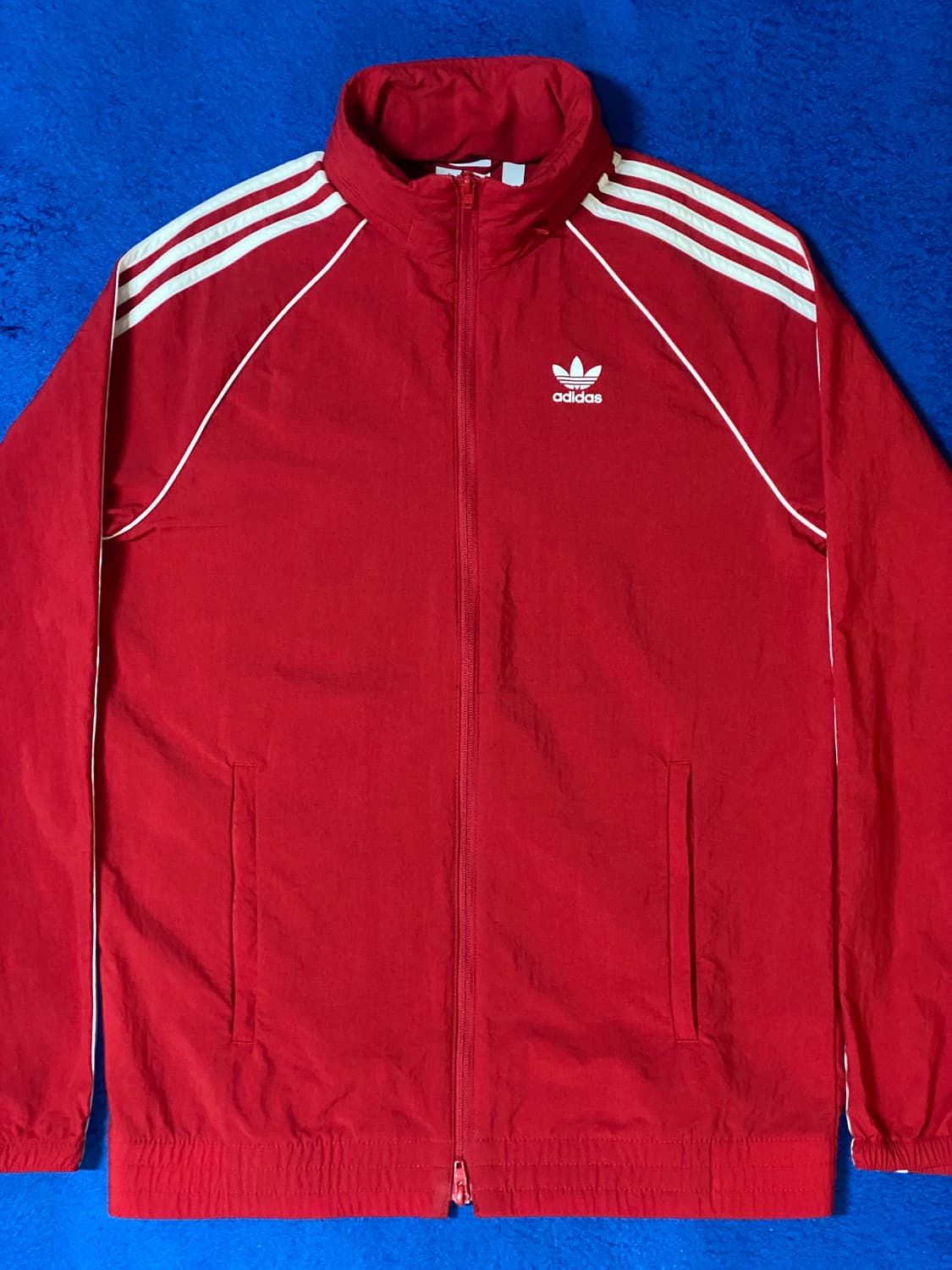 Adidas 아디다스 오리지널 슈퍼스타 윈드브레이커 레드 S 상품이미지2