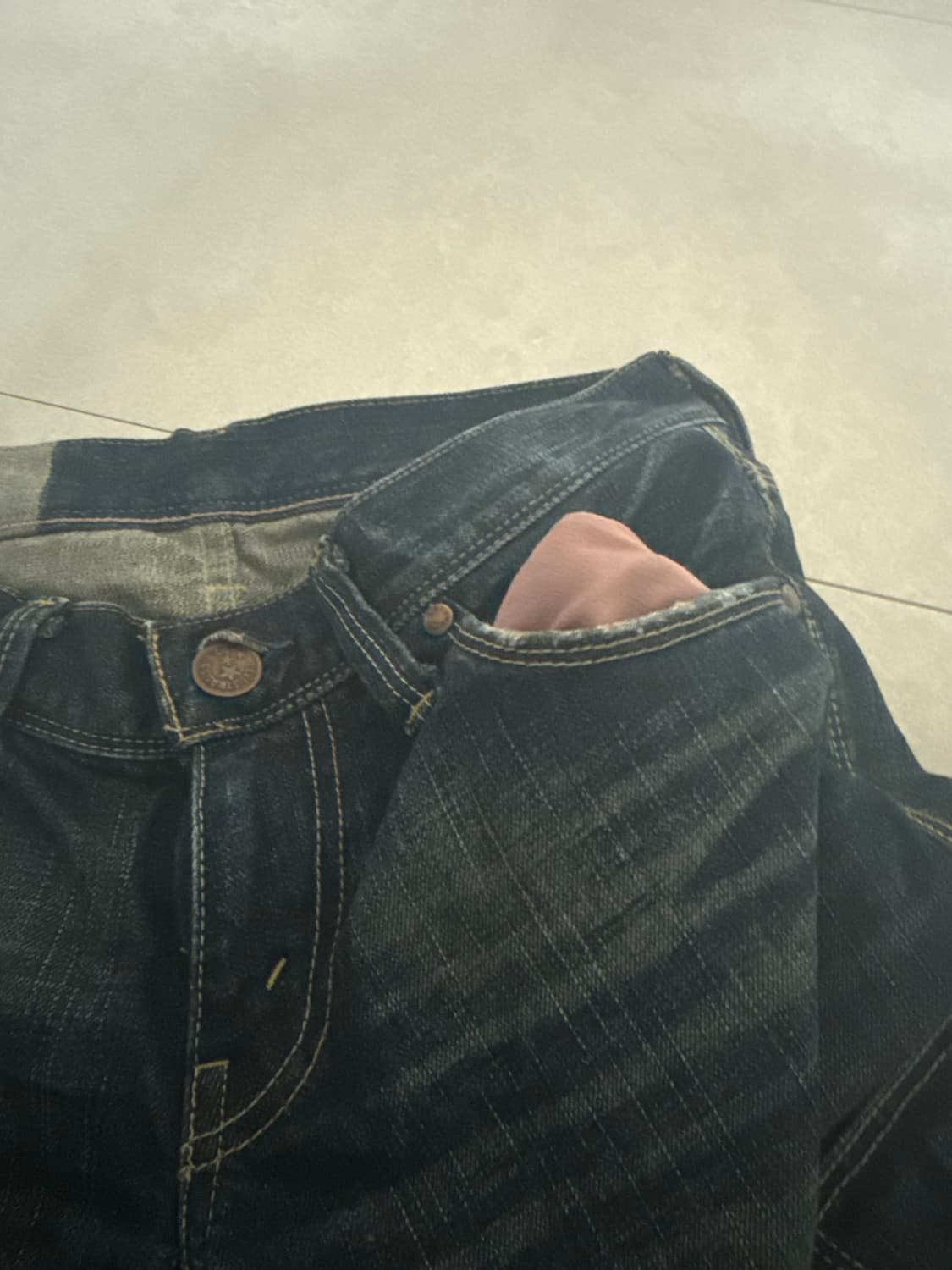 리바이스 부츠컷 청바지 로우라이즈 빈티지 카고바지 카고청바지 y2k팬츠 상품이미지6