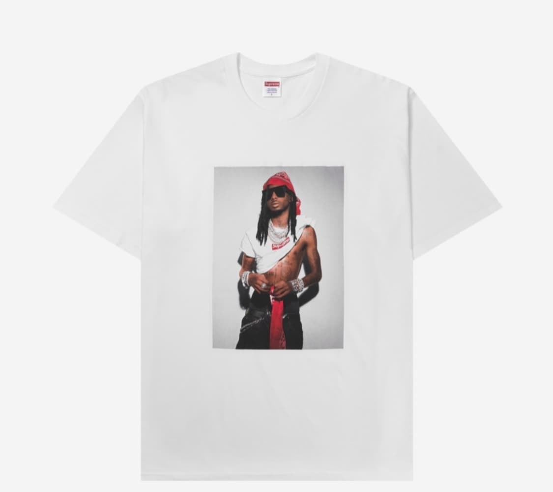 PLAYBOI CARTI TEE WHITE 상품이미지1