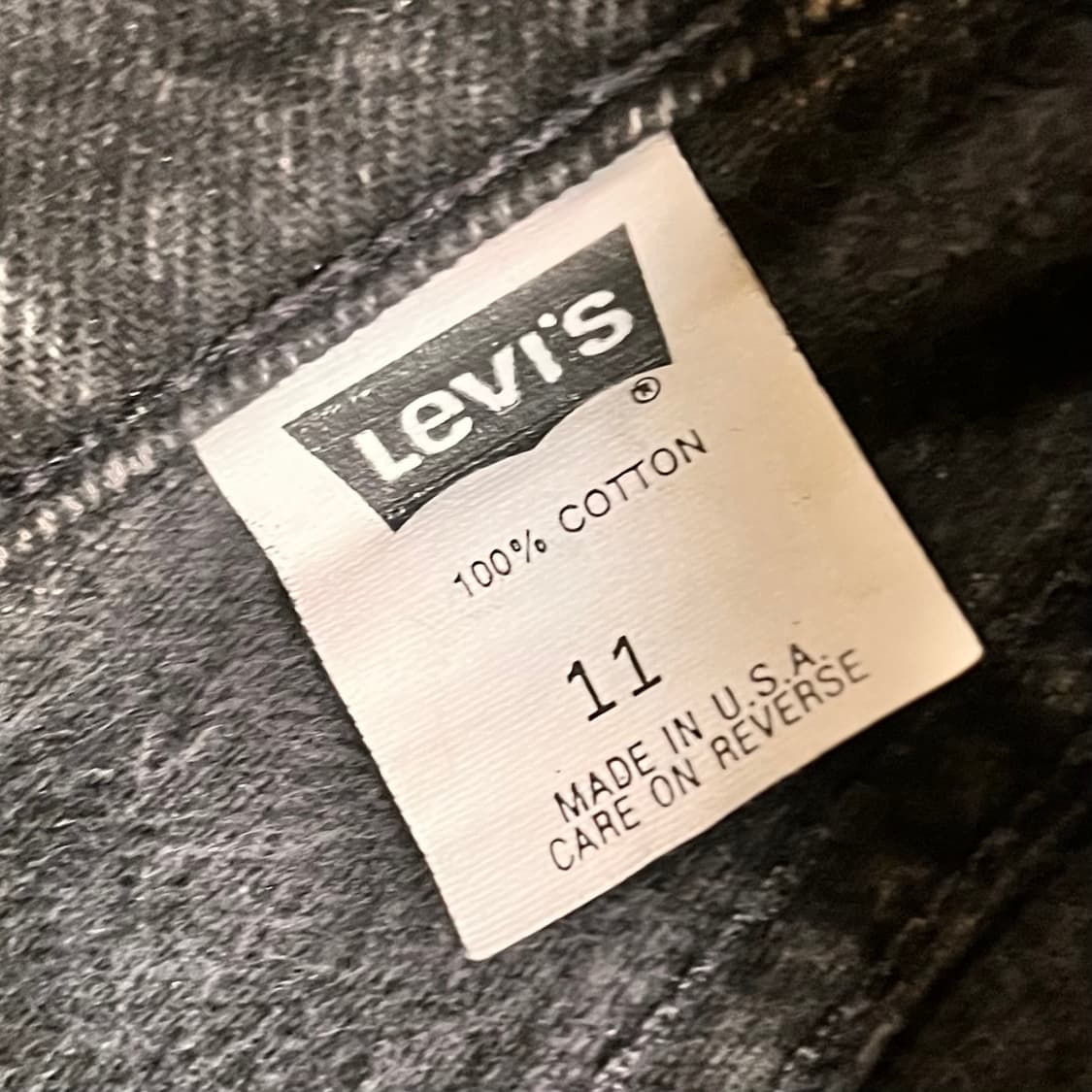 리바이스 13550-0260 블랙진 W L 상품이미지6