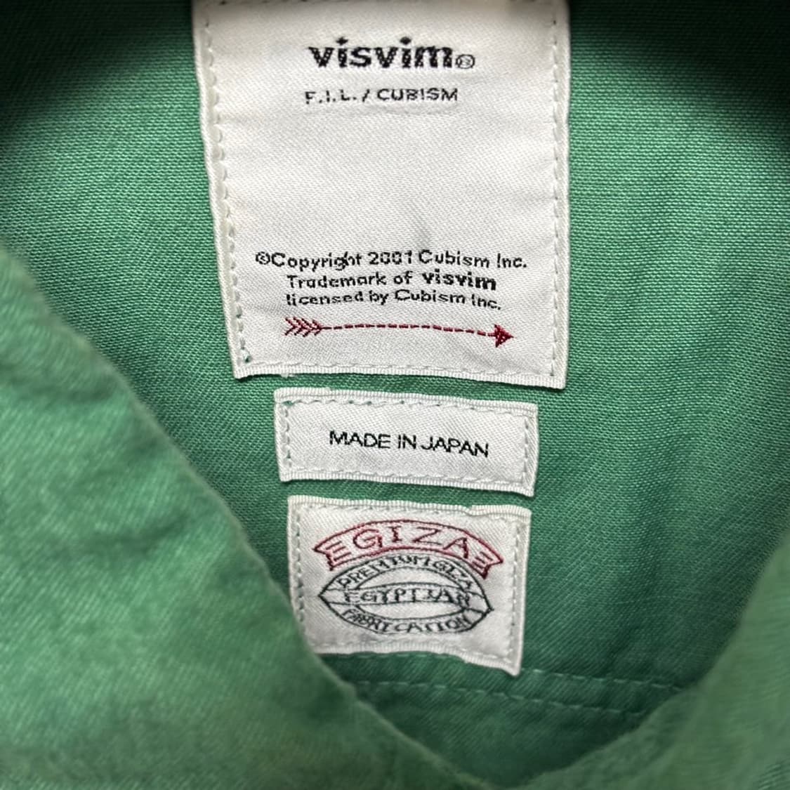 2) 비즈빔 visvim 20ss 럼버 셔츠 언이븐다이 상품이미지3