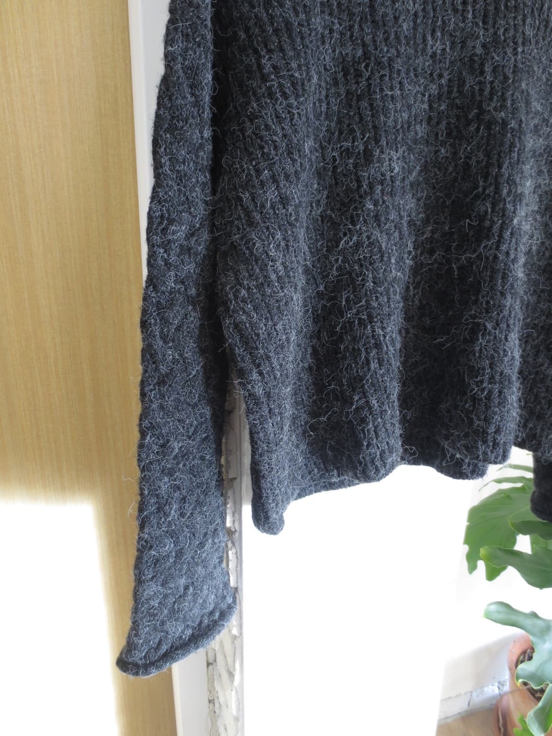 vintage black turtleneck knit 상품이미지5