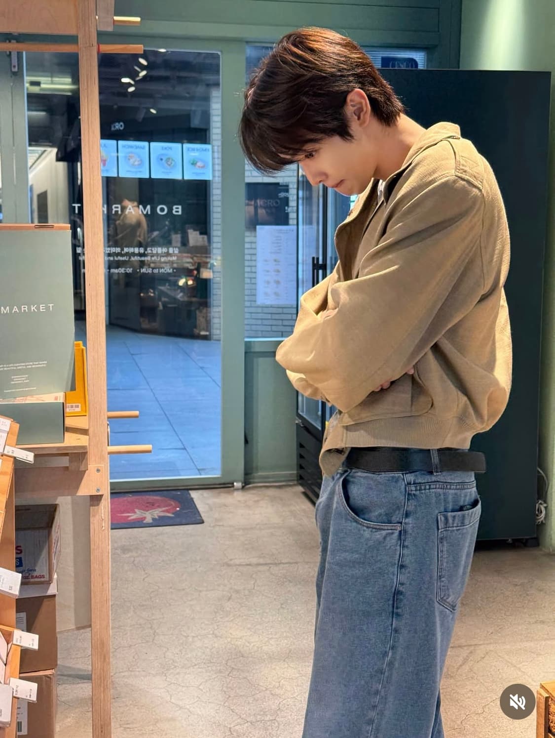 렉토 26SS 비스코스 헌팅 점퍼 자켓 데저트 베이지 상품이미지4