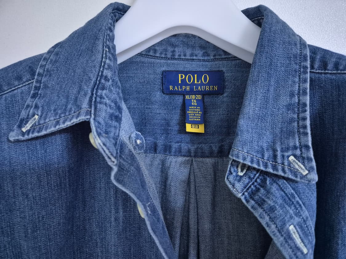 폴로랄프로렌 차일드 데님 셔츠 XL 상품이미지8