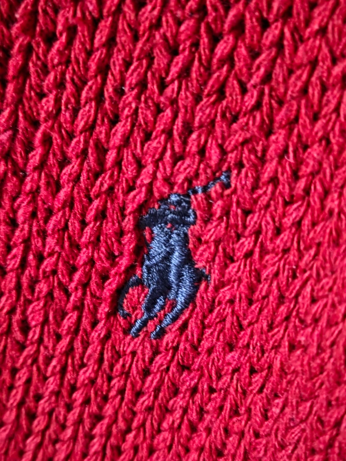 90's 폴로 빈티지 코튼 니트 (100-105) 상품이미지9