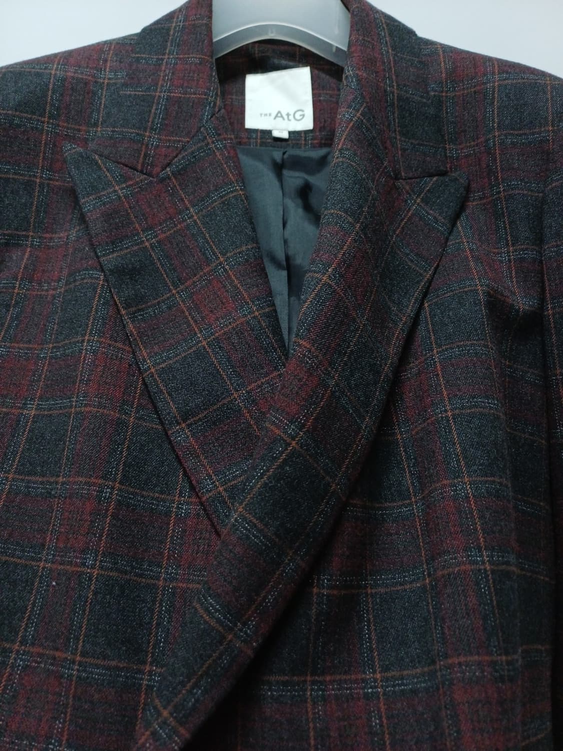 더엣지(AtG) 타탄체크 블레이져 자켓 (여성66~66반) 상품이미지6