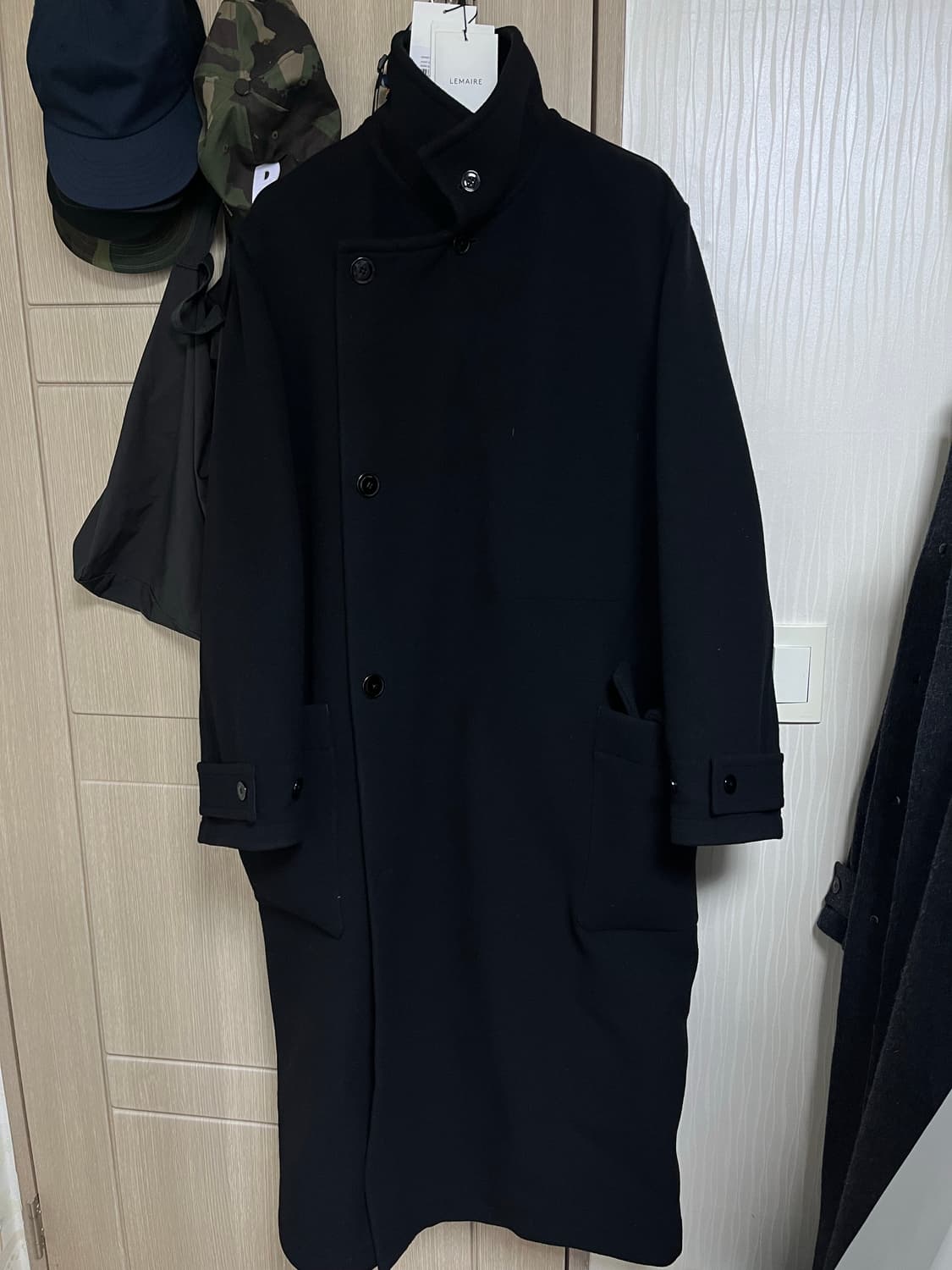 르메르 랩코트 블랙24fw L 상품이미지1