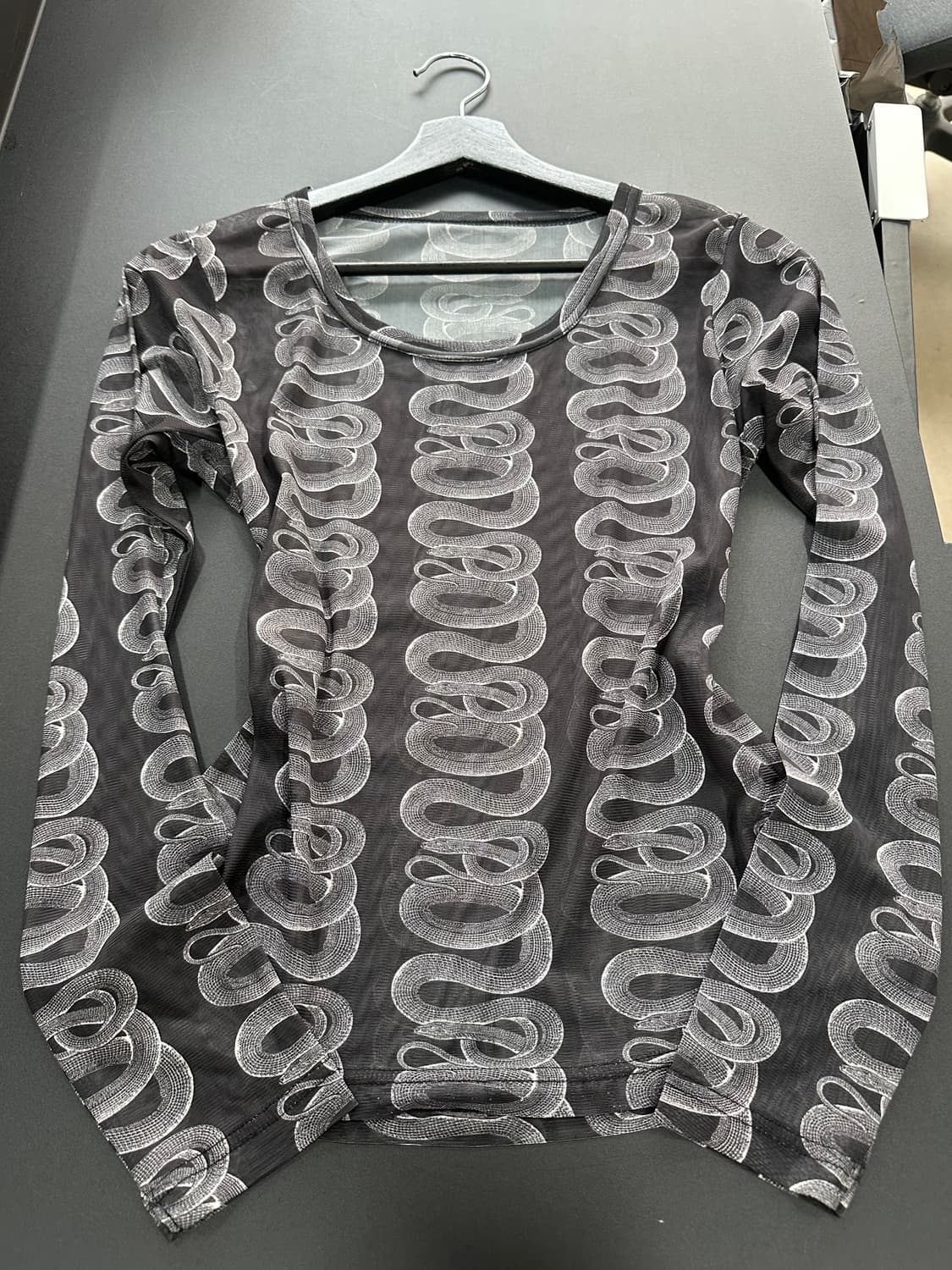 히스테릭글래머 스네이크 루프패턴 롱슬리브  상품이미지5