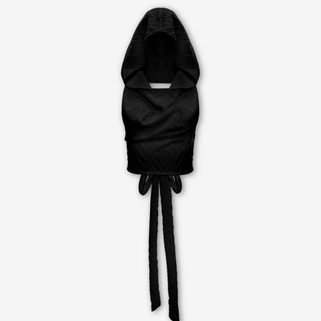 (공일공사) BACKLESS HALTER HOODIE, 상품이미지3