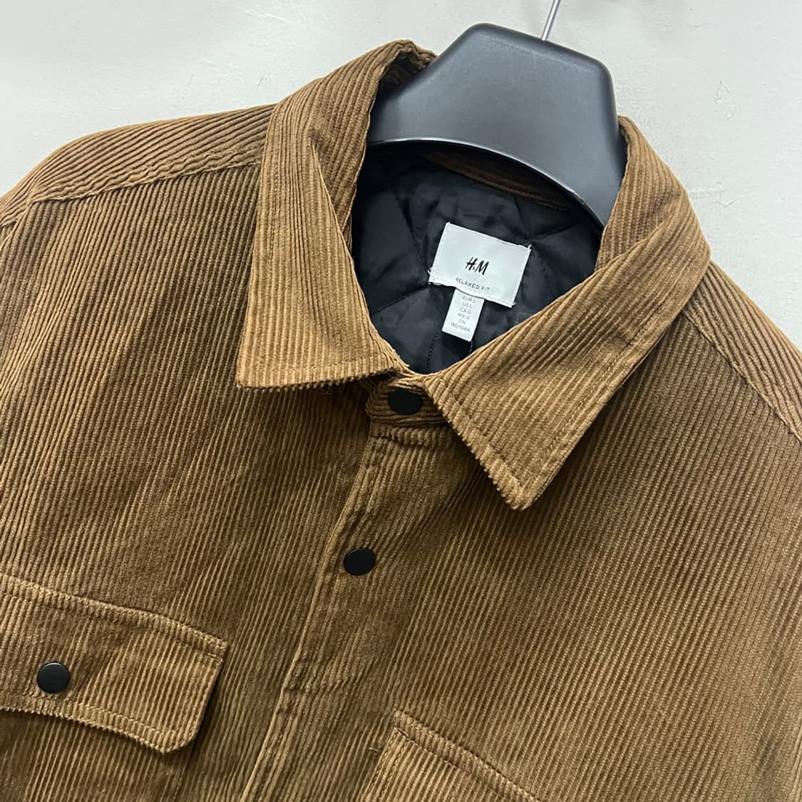 H&M 에이치엔엠 코듀로이 자켓 해외 L 상품이미지3