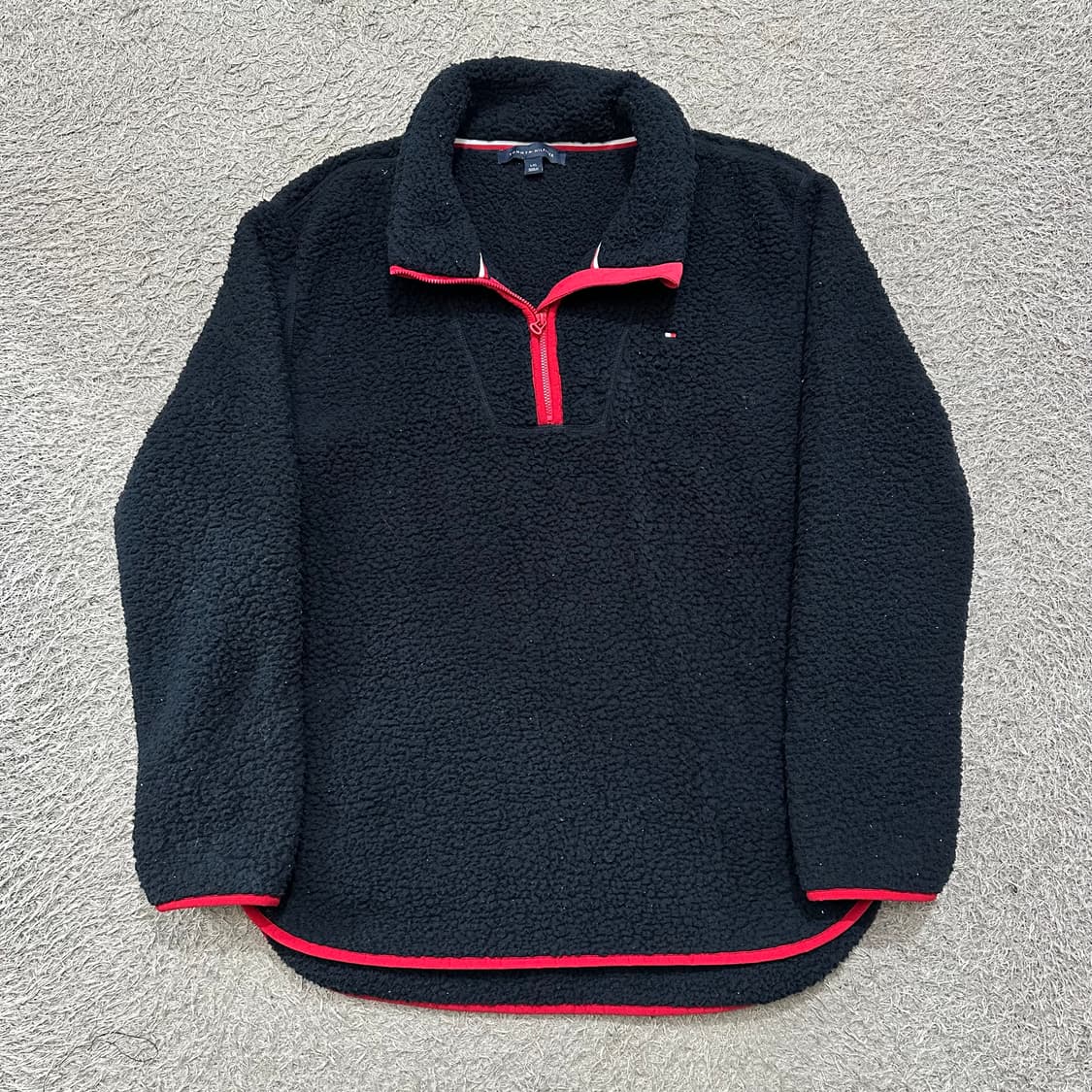 [105] 타미힐피거 양털반집업맨투맨 상품이미지2