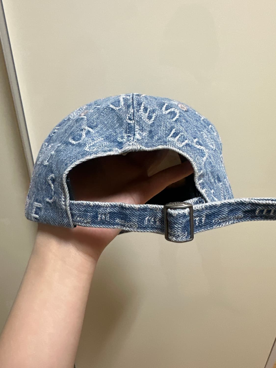 슈프림 데님 볼캡 상품이미지4