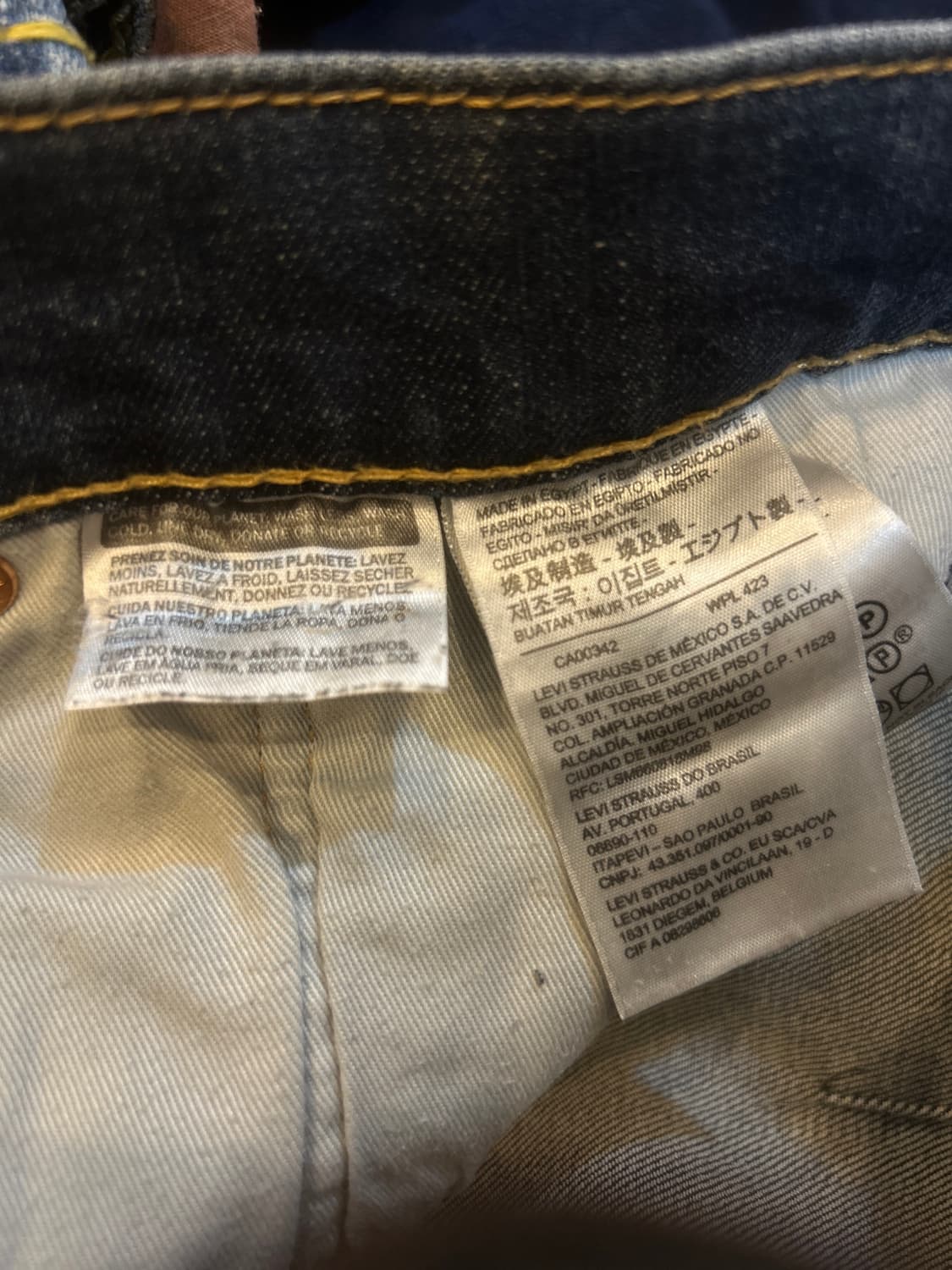 levi's 커스텀 밀리터리 데님팬츠 32 상품이미지5