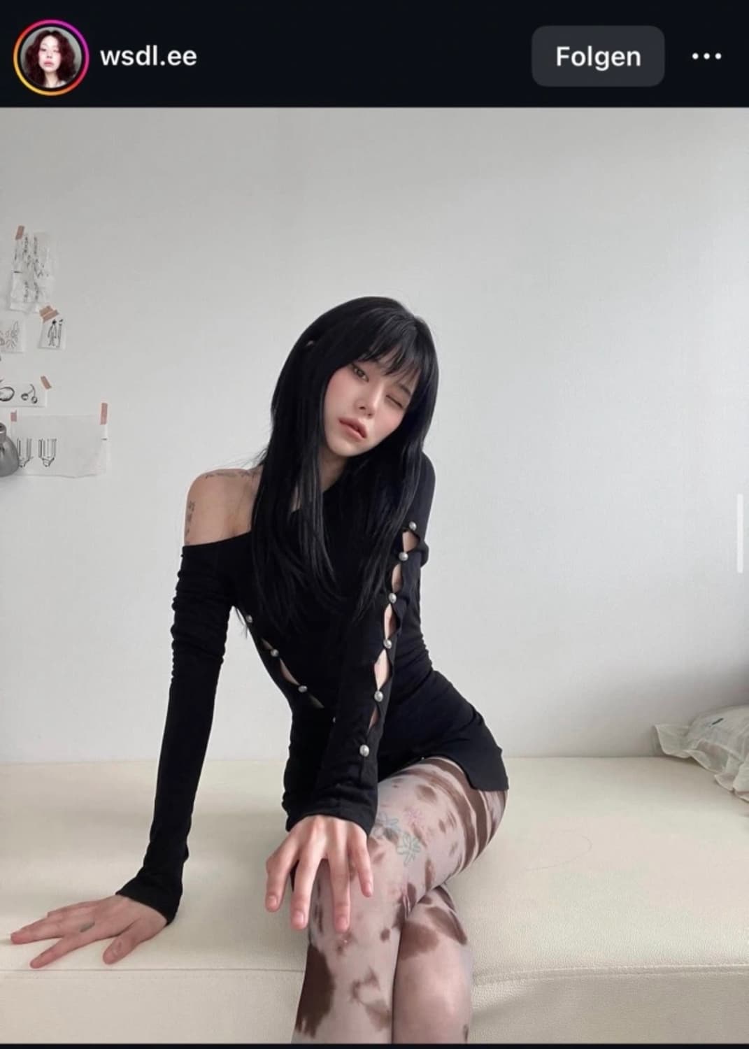 parkssy 버튼홀 탑 블랙 상품이미지2