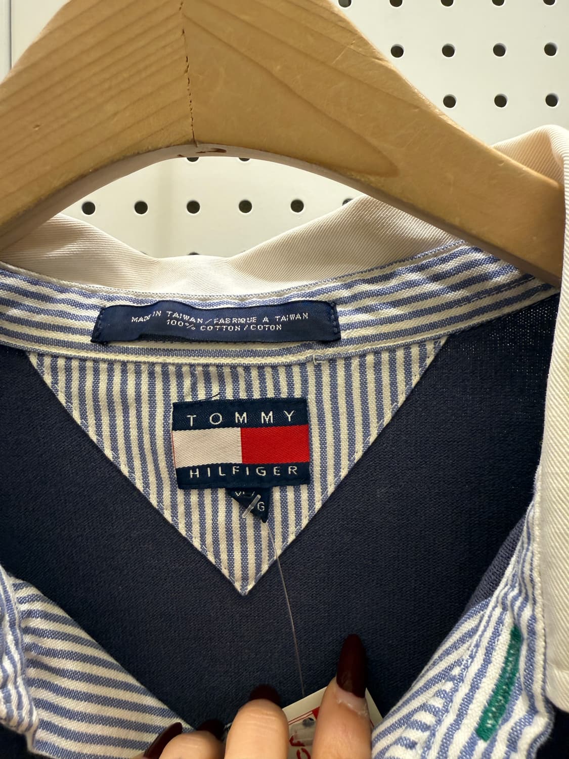 타미힐피거 월계 빅로고 피케티셔츠 U1615 상품이미지5