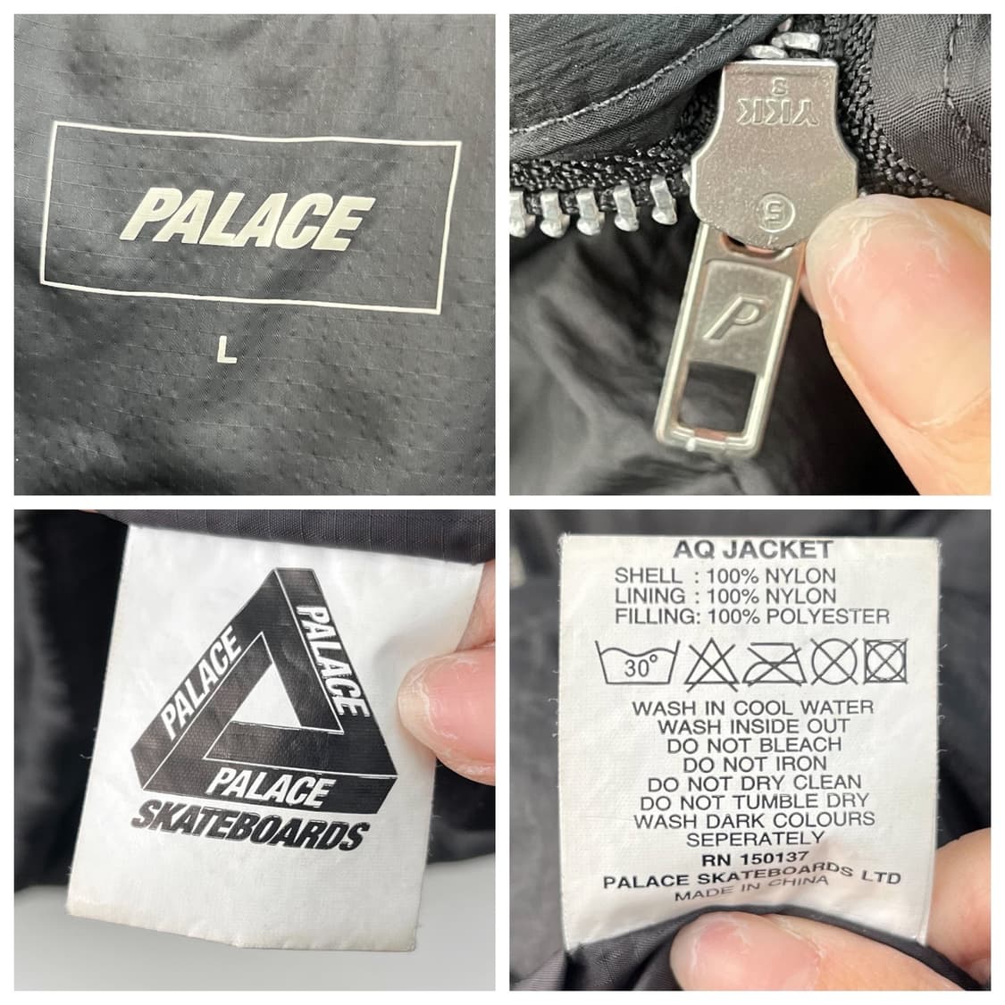 팔라스 17F/W AQ 블랙 퀼팅 점퍼 상품이미지8