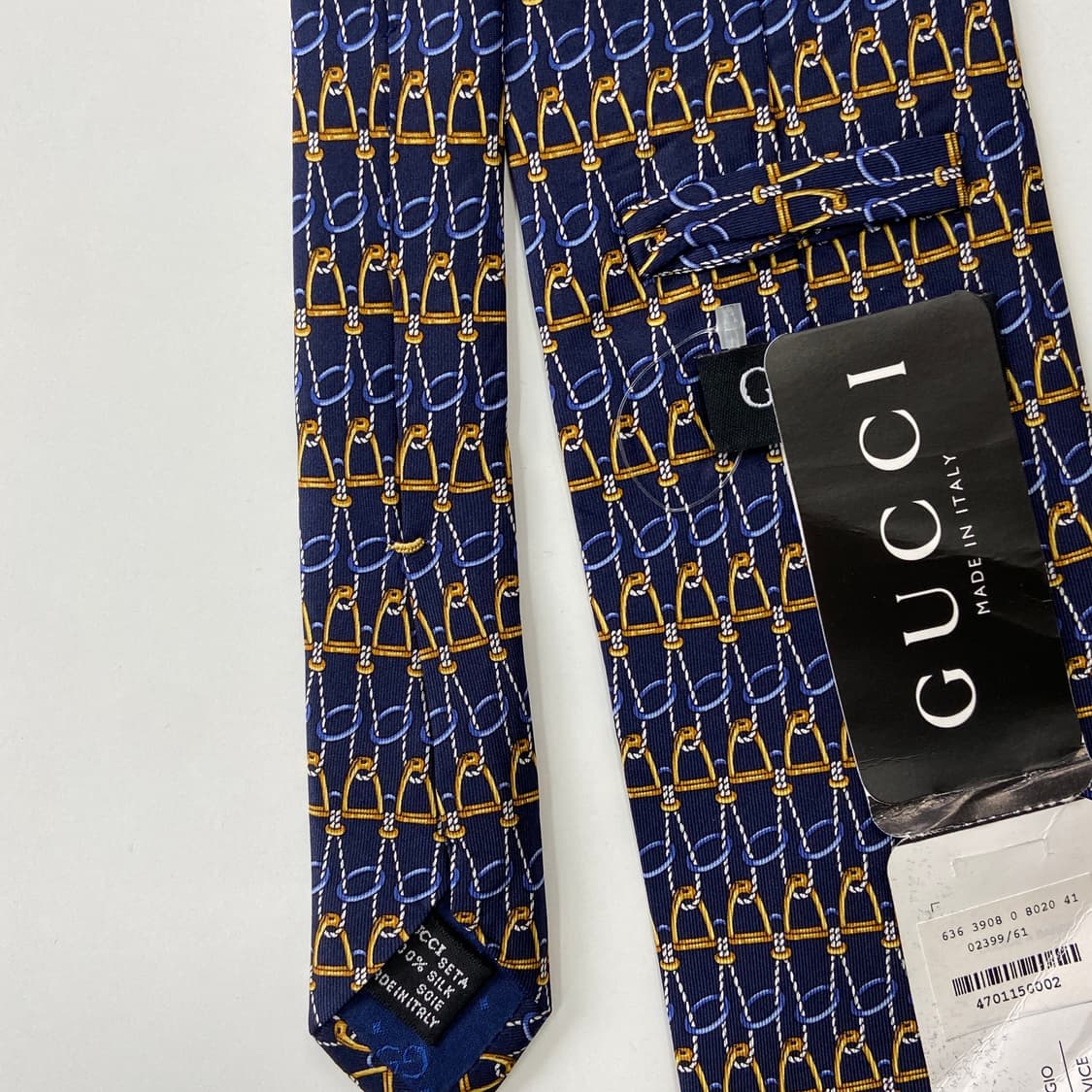 택달린 미사용품 구찌(GUCCI)  명품 정품 넥타이 상품이미지5