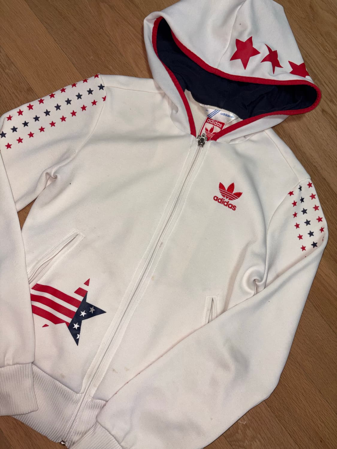 아디다스 성조기 후드집업  상품이미지1