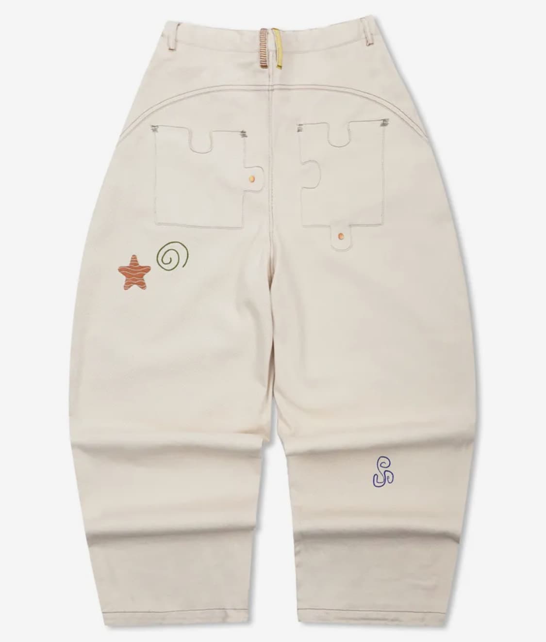 오모이데 패치 코튼 벌룬 팬츠 (새상품) 상품이미지2