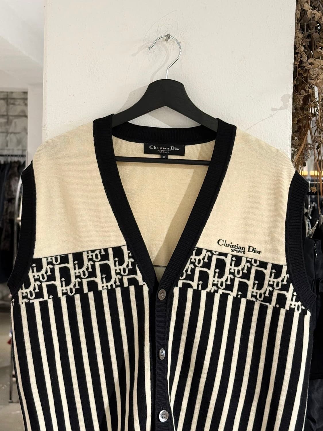 크리스찬 디올 몬슈어 스포츠 오블리크 니트 베스트 상품이미지4