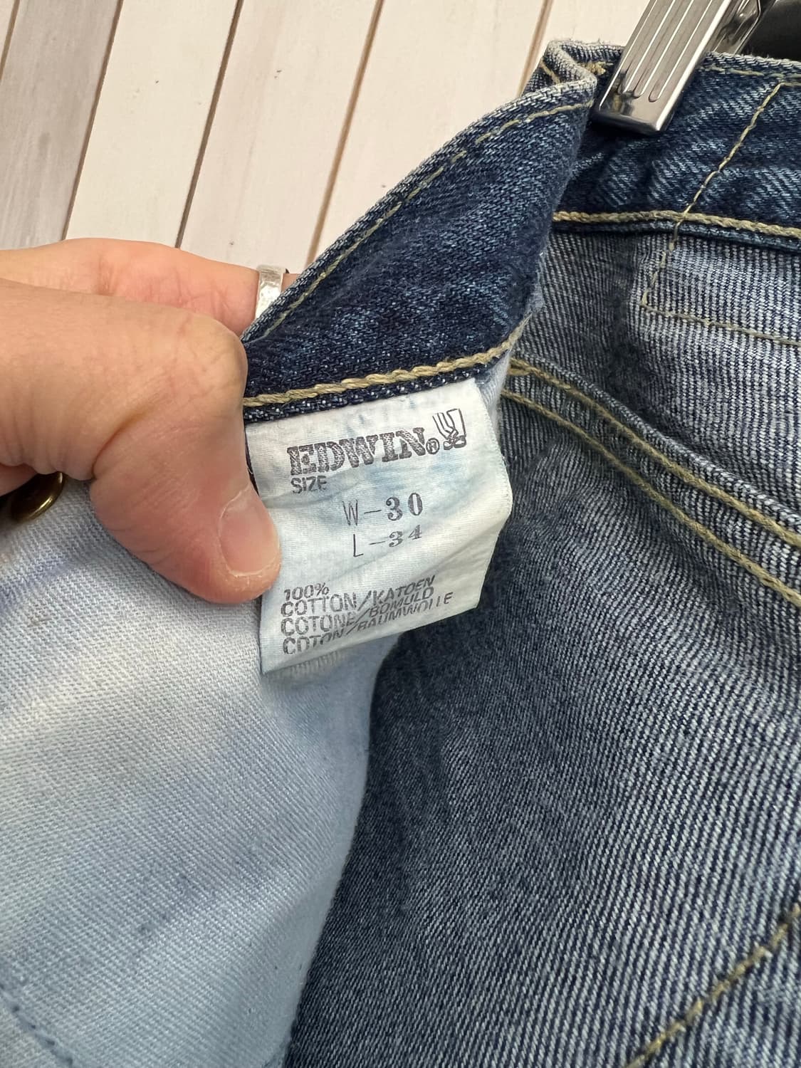 (27.5)에드윈 1404 뉴튼 테이퍼드 진 상품이미지9