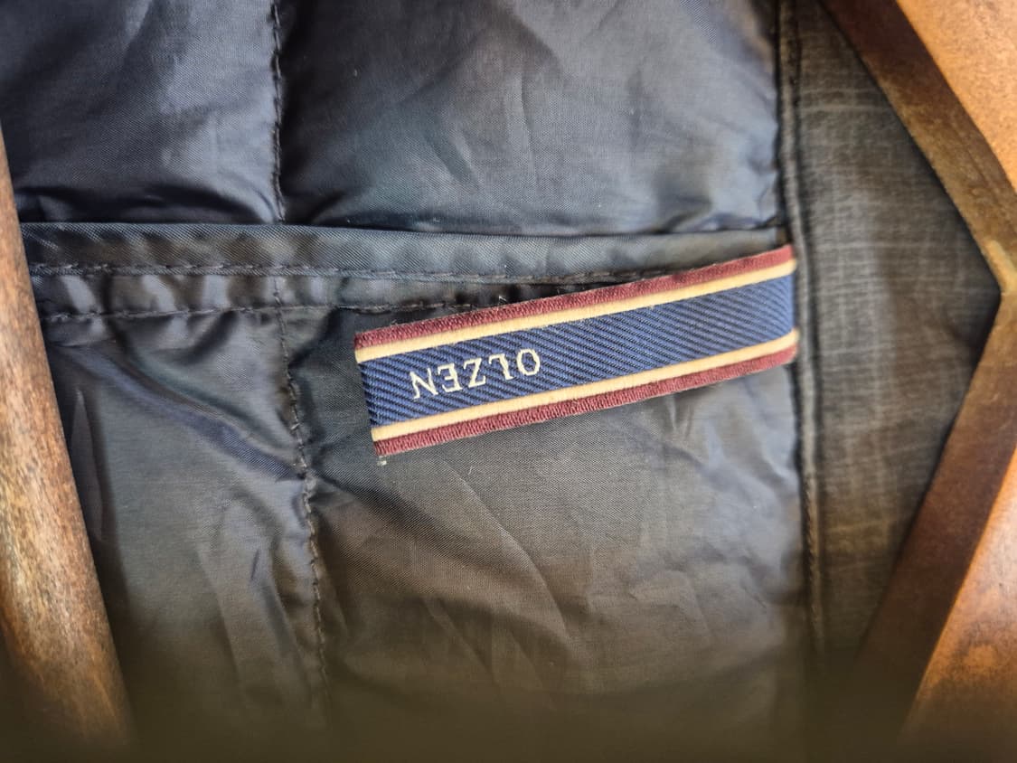 OLZEN 남성 네이비 패딩 코트 105 상품이미지2