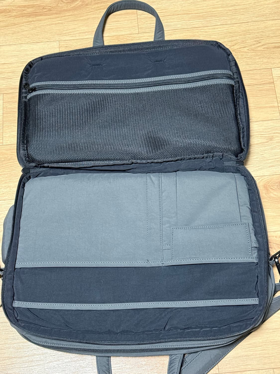 마지언타이틀 am bag 2 그레이 브리프케이스 상품이미지4