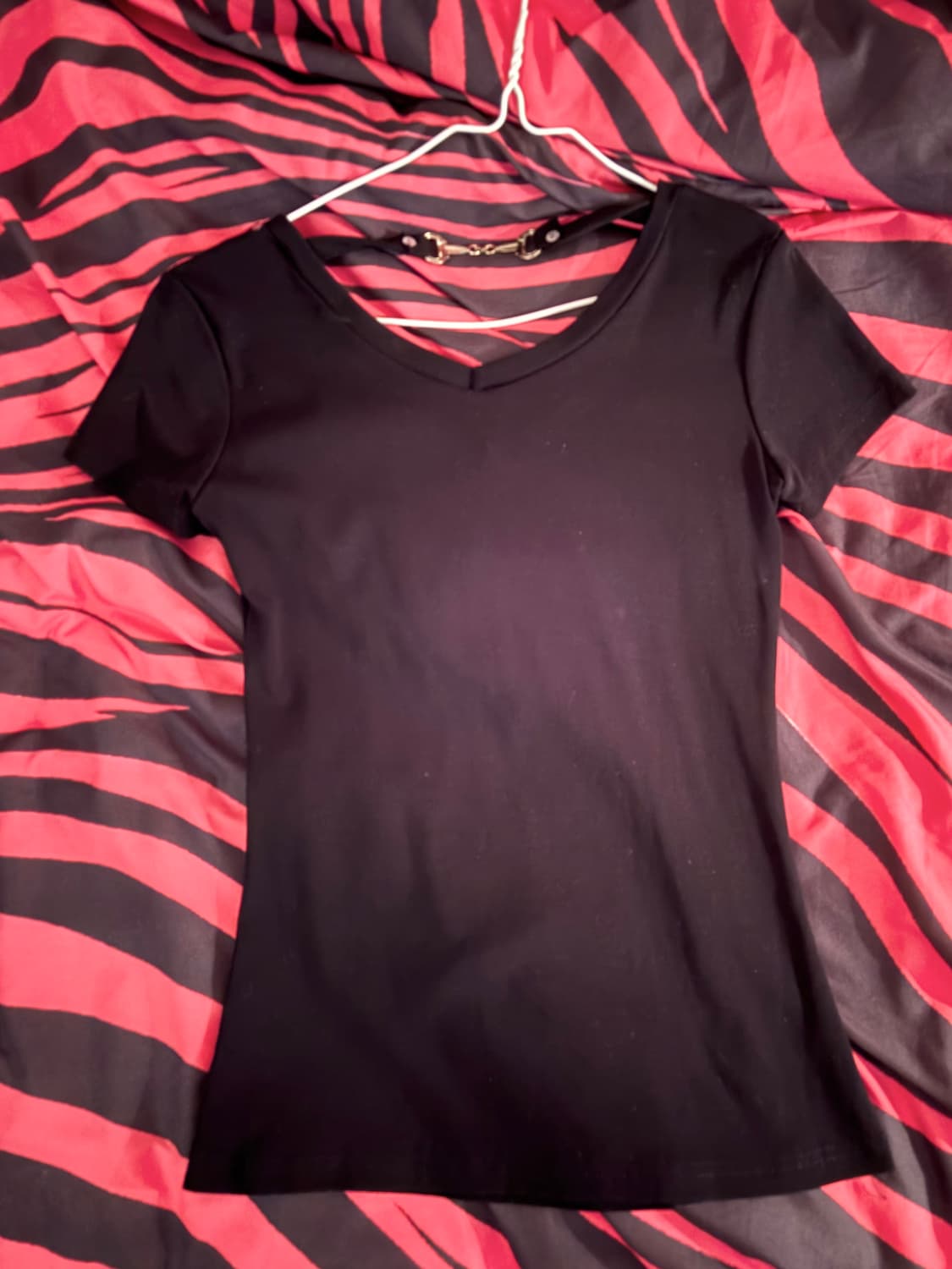 y2k 펑크 갸루 반팔 상품이미지2