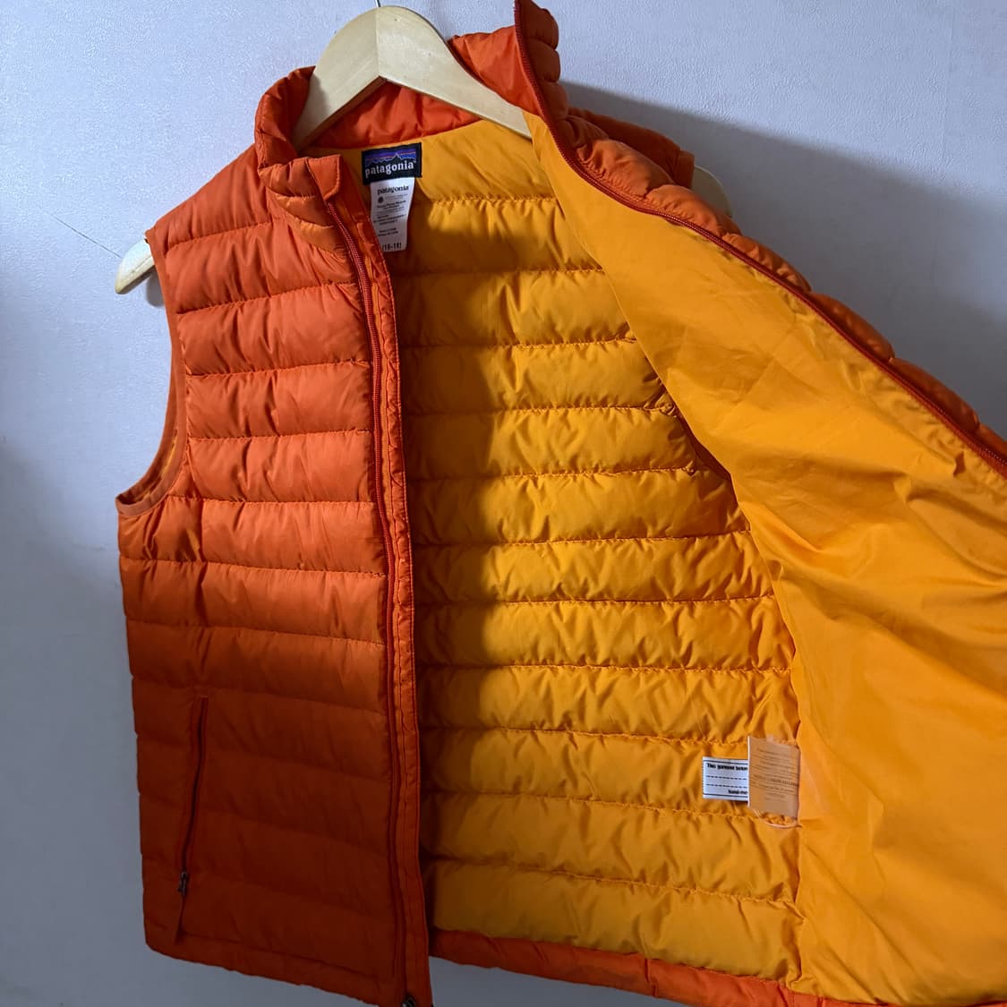 파타고니아 주니어 패딩 베스트 XXL (여성 77, 남성 90-95정도) 상품이미지7