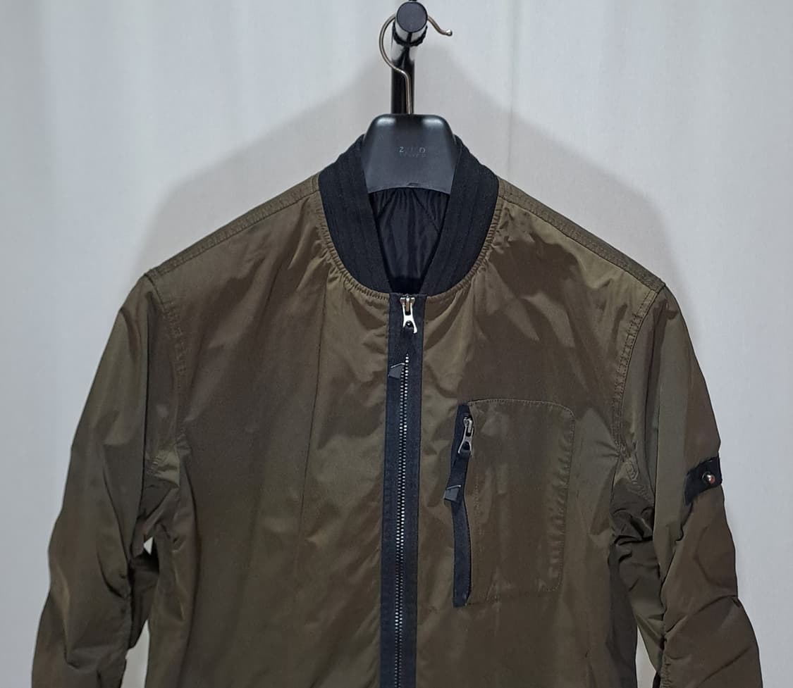 (택포) 코오롱시리즈 누빔안감 슬리브 셔링 자켓 B82 상품이미지2