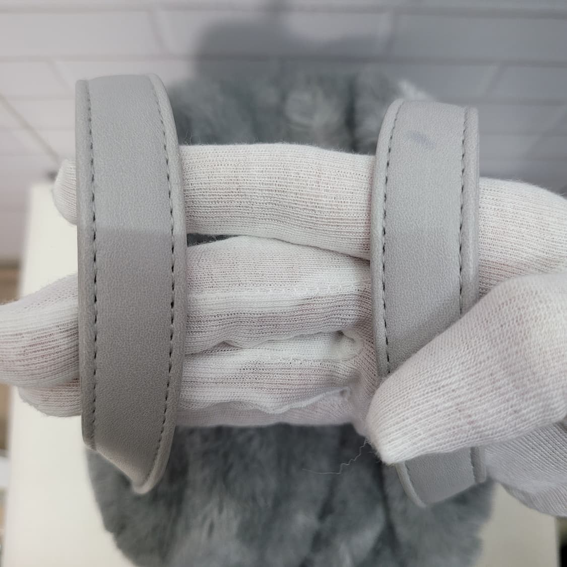 Volvik 볼빅 퍼 토트백 파우치백 그레이 상품이미지5