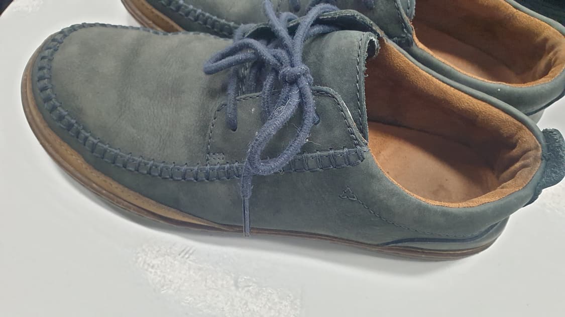 클락스 남성 스웨이드 신발 255mm 상품이미지1