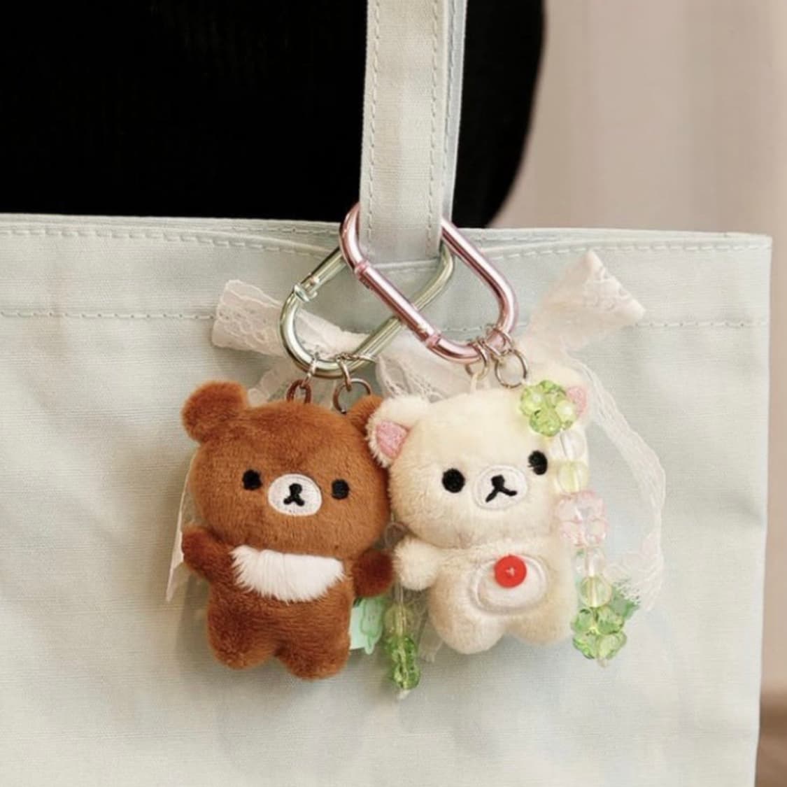 산엑스 코리락쿠마 쿠마큥 클로버 마스코트 새상품 상품이미지2