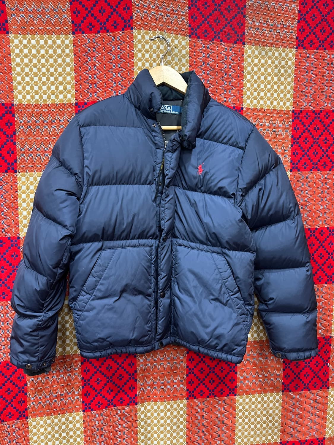 폴로 랄프로렌 네이비 푸퍼 패딩 s  상품이미지1