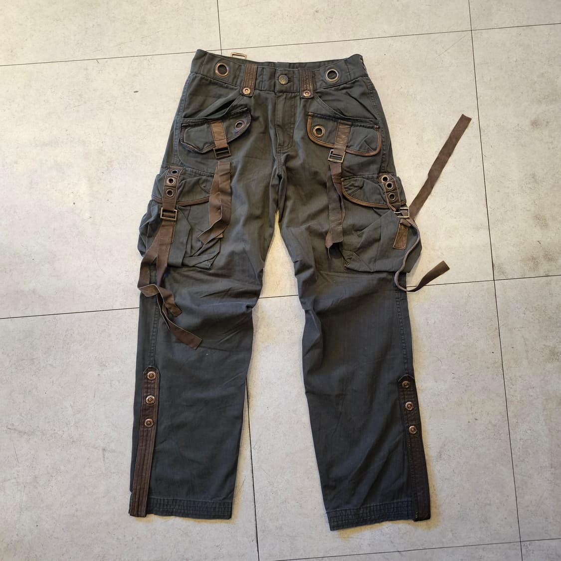 Dohc 본디지 스트랩 카고팬츠 33inch 상품이미지1
