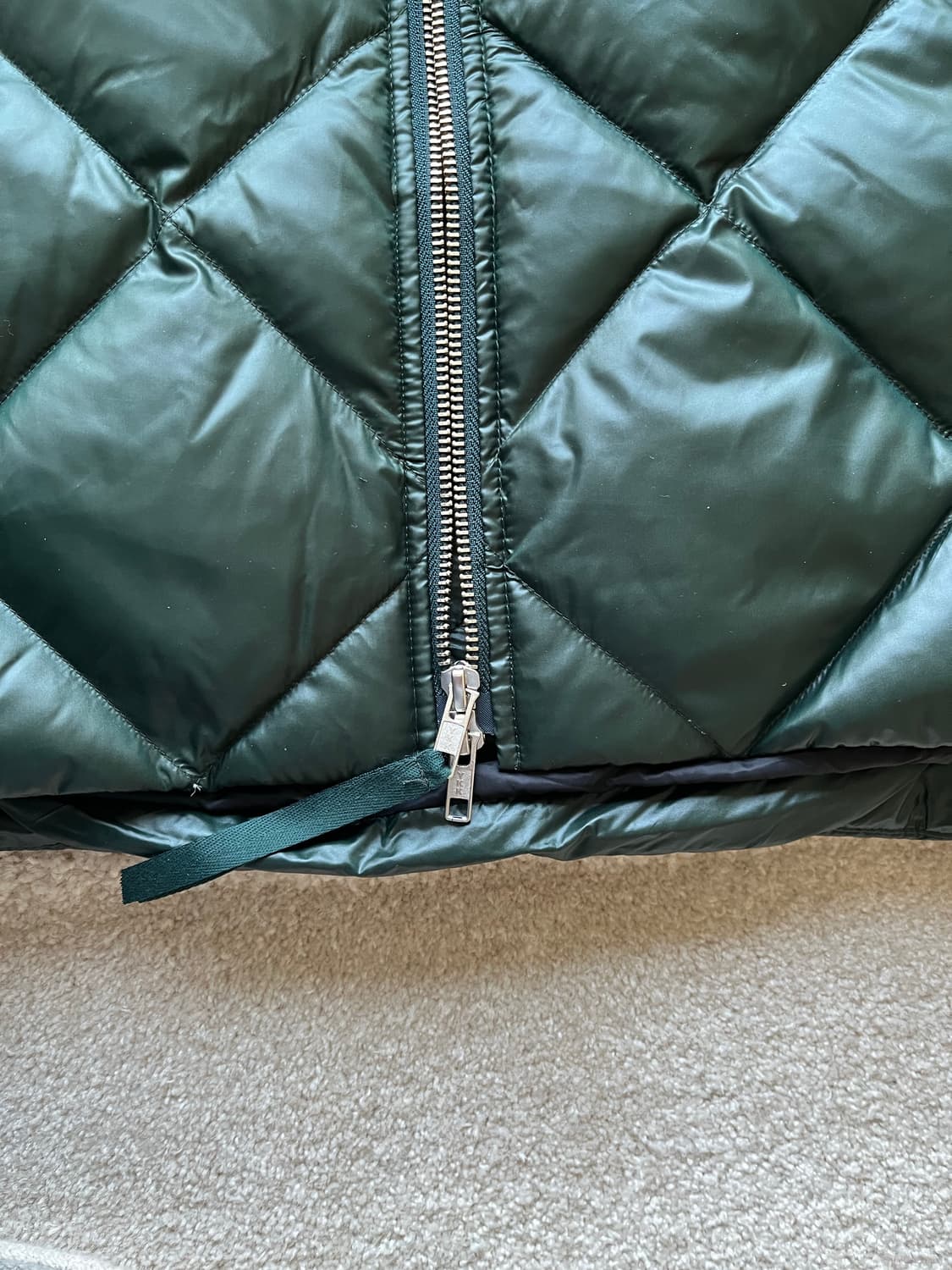 유스 퀄티드 다운 패딩 코트 (105-110) 상품이미지6